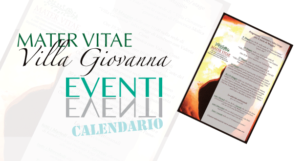 Calendario Eventi Messina Mater Vitae