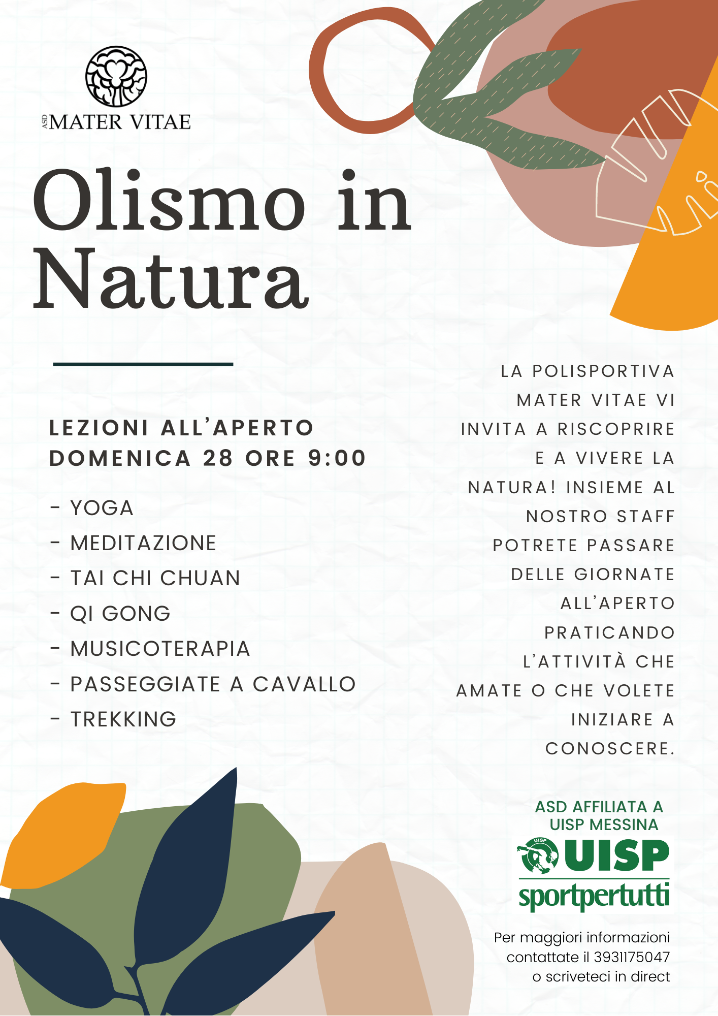 Locandina Olismo in Natura